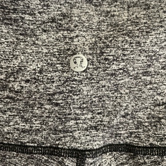 Lululemon Wunder Under High Rise Leggings 7/8. Size 4. Dark Heather Gray Luon. - Picture 3 of 7